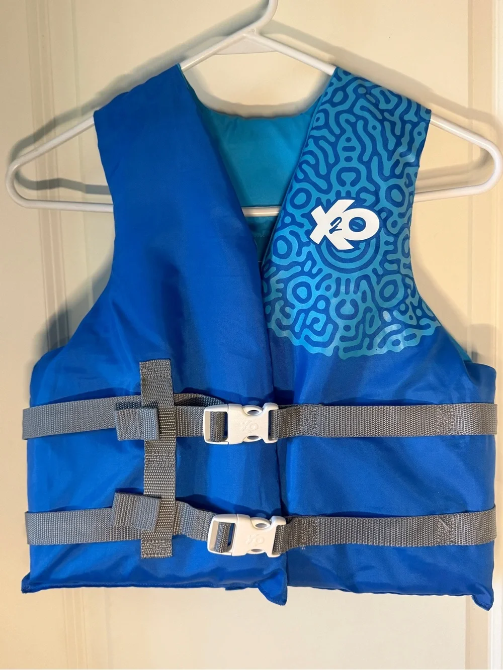 Blue XO Youth Life Vest Water Sports Safety